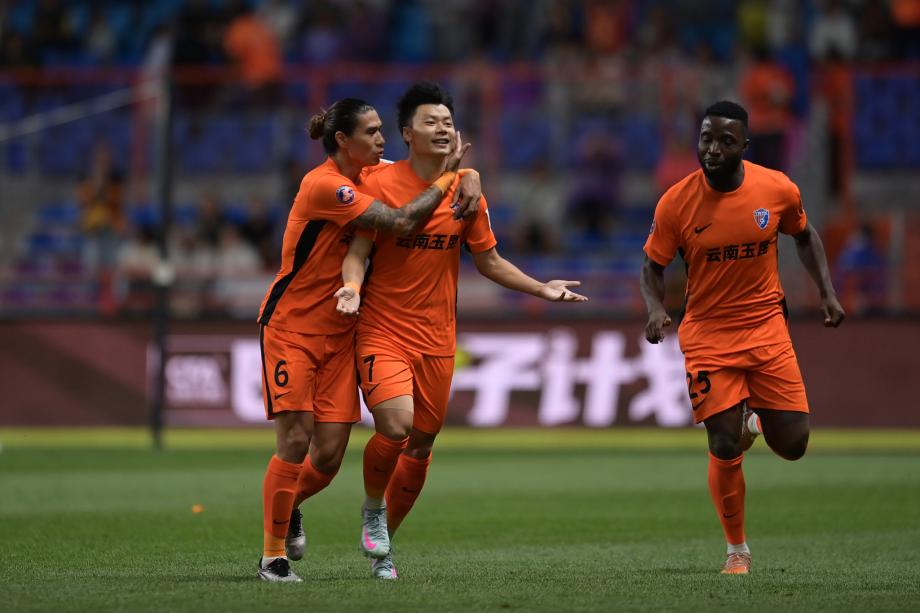 [图]足协杯-奥斯卡双响 云南玉昆3-0广东广州豹晋级四强