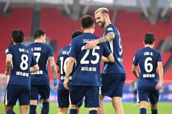 中超-图多列破门段刘愚进球 武汉三镇平青岛西海岸