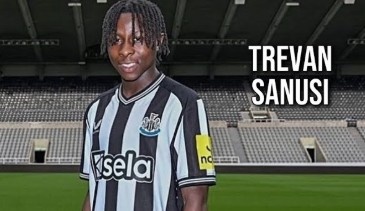 记者：纽卡可能外租18岁边锋萨努西，法甲勒阿弗尔与欧塞尔特意