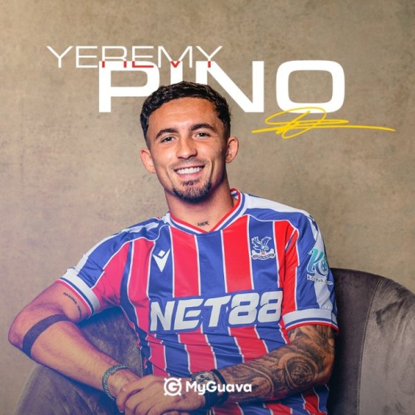 官方：水晶宫签下黄潜22岁边锋皮诺 据悉转会费3000万欧+浮动