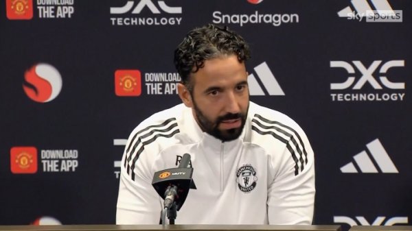 阿莫林：上一场输球竟然很消沉，因为咱们季前赛踢得很好很相识