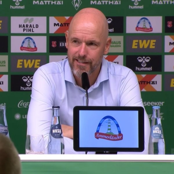 径直打脸队长💥安德里希称点球手没定？滕哈赫：早就笃定划定