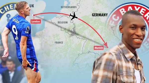 硬刚😤太阳报：杰克逊决心转会拜仁，对切尔西作念法感到盛怒