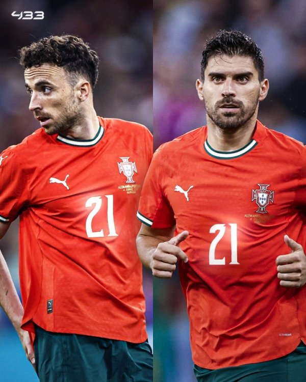 为他而战！官方：经若塔家东说念主决定，内维斯接过若塔国度队21号球衣