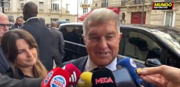 拉波尔塔：参预授奖仪式是宏大运道，这是对足球和提名者的尊重