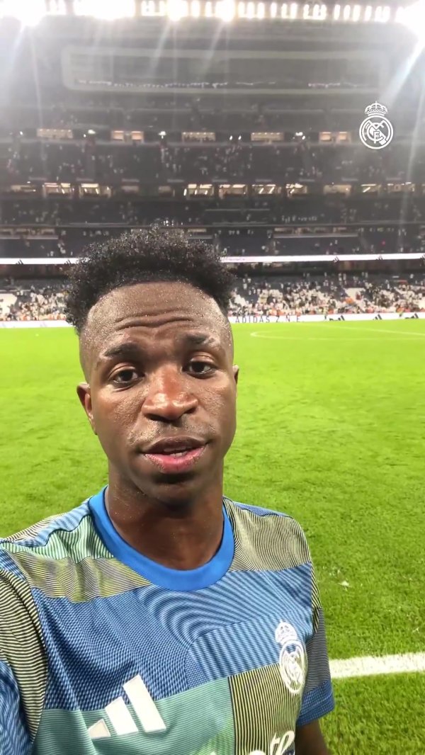 双响！维尼修斯录制视频：为奏凯和进球感到欢快，咱们不时前进