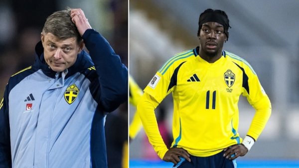 破防了😡瑞典4轮1分，伊兰加赛后爆粗：这活该的战略体系必须改