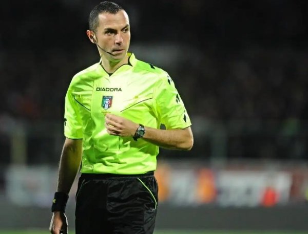 欧冠摩纳哥vs热刺裁判：意大利主裁马尔科-圭达划定