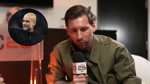 梅西：从瓜帅身上学到好多，他编削了德国和英格兰足球的比赛模样